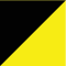 Nero/Giallo high vis (9933)